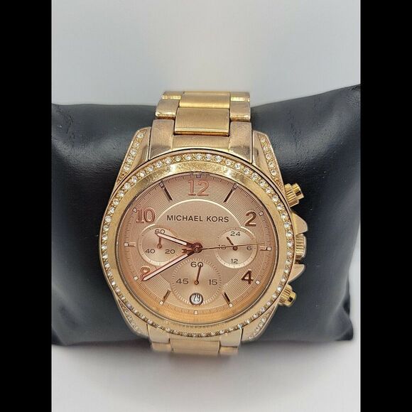 Michael Kors Blair MK5263 Women's Stainless Steel Analog Dial Quartz Watch AM192 - Picture 1 of 10